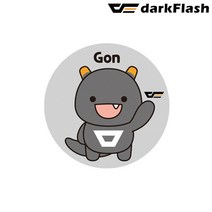 다크플래시 darkFlash Mascot DMP-25 원형 마우스 패드 (Gon)