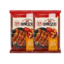cj 별미 삼호 매운어묵꼬치360gX 2개 식사대용 간식 체중조절 김밥 도시락 소풍 술안주 2개, 1set