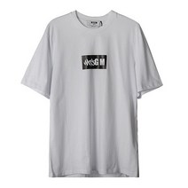 럭셔리에비뉴 럭셔리에비뉴 (MSGM) 3040MM106 217098 01 로고 남성 티셔츠 (P001439180)