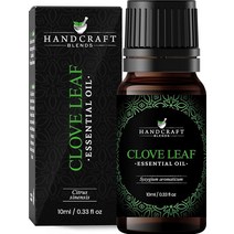 [정품] Handcraft 유칼립투스 에센셜 오일 100% 퓨어앤내추럴 10ml, 0.33 Fl Oz (Pack of 1)_Clove L