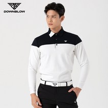 스포츠_ 다운블로우-남성 방한 카라 티셔츠 FWLW-6102-1M