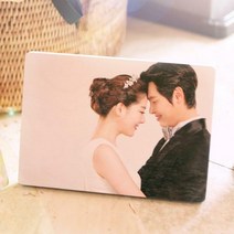 파티해 원목 나무 액자 사진인쇄 (대), 가로형