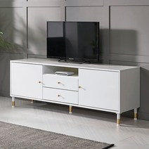 준플러스 고급형 거실장 1500 높은거실가구, LPM1500-화이트