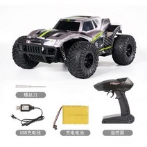 엔진 대형 rc카 입문용 116 RC 4WD SUV 고속 드리프트 24G 무선 전기 원격 제어 드라이브 자동차 크리스마스 선물, silver