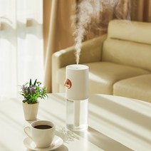 루엠 UV-C 살균 무선 미니가습기 뱀부버드 M-H330W, 핑크