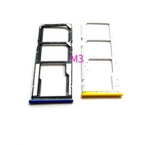 샤오미 Poco M3 SIM 카드 트레이 슬롯 홀더 어댑터 소켓 용 10PCS, [03] black