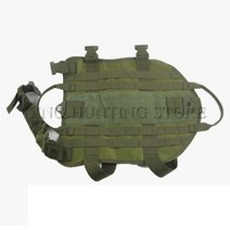 서바이벌 택티컬 밀리터리 전투조끼 전술조끼 사냥 K9 개 훈련 MOLLE 조끼 하네스 전투 개 조끼 M L XL, L, 그린