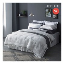 [더플레오(침구)] [SK][더플레오]피그먼트 워싱 호텔식 침구풀세트, 색상:라벤더블루