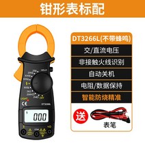 멀티미터 자동 클램프 테스터기 누설전류계 절연저항계 배터리 전류측정기, DT3266L