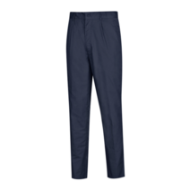 남성 여름 원턱 디자인 면혼방 편안한 바지 HS-PTS-WFC1-네이비