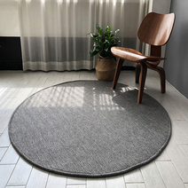 원형러그 거실 거실카페트 미니 먼지없는 사계절 식탁 원형카페트 헤링본