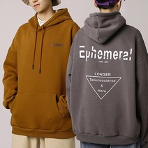 후면 레터링 포인트 깔끔한 스타일 오버핏 후드티 티 긴팔 남성 티셔츠 라운드 브리넥 무지 남자
