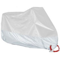 방수 오토바이 커버 사계절 방진 U보호 야외 쿠터 레인 잠금 이 있는 도난 방지, 4XL for 2301-2600mm_001All Sil
