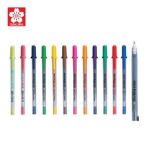 사쿠라 겔리롤 파인 0.6mm 20색칼라 펜 사쿠라펜, 남색-138