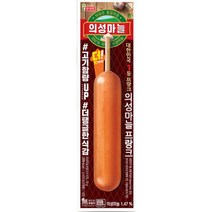 칠성 회사간식 탕비실간식 의성마늘 프랑크 핫바 소세지 소시지 스낵바 70G 20개, 4세트