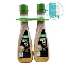 트레이더스 풀무원 아몬드 호두 드레싱 495G X 2 [아이스박스포장 + 더메이런손소독제
