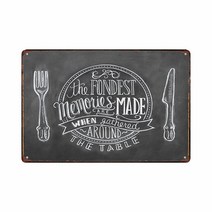 명판 사인Hohappyme Farmers Market 호박 메뉴 벽 표지 아트 인쇄 스티커 술집 바 장식 상패 금속 빈티지, 15 3706