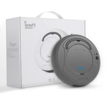 로봇 청소기 다기능 BowAL TOD 1800Pa 다기능 스마트 플로어 클리너 3In1 자동 충전식 스마트 스위핑 건식 습식 스위핑 진공 무인청소기 고급형, 회색, 중국