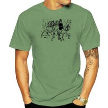 승마용품 남성 T 셔츠 3 라이딩 말 기사 o 목 티 플러스 사이즈 S5xl, 16 Men pea green_06 XL