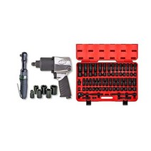 잉거솔 랜드 236G 12인치 에지 시리즈 에어 임팩툴 실버, 2317G Black Edge Series Kit wi, Wrench / Socket Set