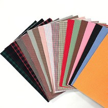 굿팡패브릭 코튼] 패브릭스티커_15~32_9047 (5514446), 29.잔체크_레드+네이비