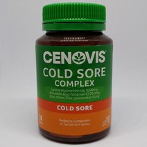 호주 Cenovis Cold Sore Complex 30 Tablets 세노비스 콜드소어 콤플렉스 감기면역 안면 홍조 포진 입술갈라짐 1일 1정, 3병