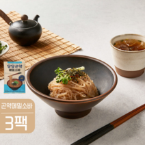 바로먹는 당당 곤약 메밀 소바 면 쯔유 모밀 국수 요리 라면 65kcal X 3팩, 3개
