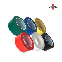오공 바닥라인테이프 48mm x 30m 6가지색상 1EA, 레드