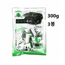 완도 다시마 젤리 제리 3봉 영양 간식 과자 할머니 할아버지 어르신 노인 60대 70대 80대