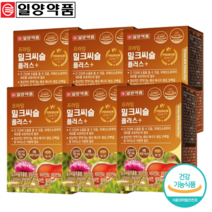[6개월분] 일양약품 프라임 밀크씨슬 플러스 6박스 180일분 실리마린 130mg 간기능개선제 영양제 건강기능식품 일양 밀크시슬 6개입