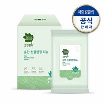 그린핑거 순한 선클렌징티슈5매X6입, 1개
