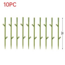 노란색 온실 스티커 트랩 Armyworm 보드 버그 비행 곤충 잡기 양면 식물 10 개, 02 10pc ground plug