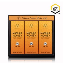 내추럴허니 마누카꿀 UMF 10+ 스틱 세트100g(10gX10ea)x3