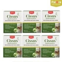 뉴질랜드 파이오라 시서스 알약 시저스 3개월분 CISSUS 시서스추출물 1000mg, 90정, 6박스
