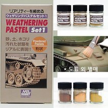 GSI Creos [PP101] 웨더링파스텔세트1 (WEATHERING PASTEL Set 1)