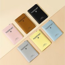 로지 RFID차단 가죽 여권케이스 여권지갑