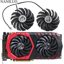 컴퓨터 pc 데스크탑 그래픽카드 게임 비디오 2 s pld10010s12hh dc12v 0.40a 4pin msi rx470 480 570 580 gtx1080ti 1080