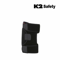 K2무릎보호대 벨크로보호대 지지대 아대 관절보호, 색상:Black|사이즈:FREE