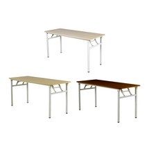 씨앤씨구스 사무용책상 디엘르 멜리 HPM철제 접이식테이블 회의용, 1500X450(퓨어비치)