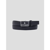 Beanpole Accessory 체크 에폭 자동 벨트 - Black