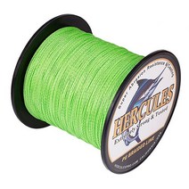 헤라클레스 낚시 라인 4 가닥 300M PE 꼰 와이어 Pesca 멀티 필라멘트 6-100LB 바다 바닷물 잉어 낚시 코드, 07 Fluorescent Green_13 12.0