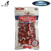 [정품] 개껌 베게브랜드 스마트 베가본 밀크비프 피모케어 6P (레드), 상품선택