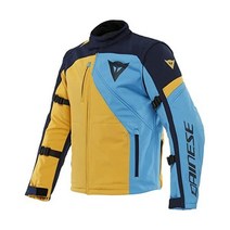 다이네즈 Ranch Mens Textile 오토바이 자켓 노랑/블랙/블루 58 EUR