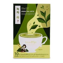 타이거마마 녹차라테 20g 10스틱