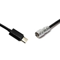 Weipu SF610 2 핀 암-USB 타입 C PD 트리거 전원 케이블 BMPCC 4K 6K 블랙매직 포켓 시네마 카메라 BMPCC, 01 Straight Type C_02 20cm