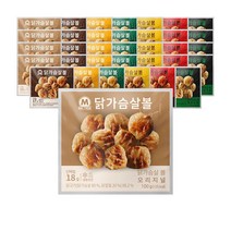 미트리 닭가슴살 볼 7종 혼합 35팩(각5팩), 100g, 35팩