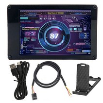 가성비모니터 모니터20인치 모니터27 3.5 인치 USB 보조 화면 IPS 컴퓨터 모니터 CPU GPU RAM 디스플레이 자유롭게 AIDA64 온도 성능 모니터링, [01] 3.5 inch monitor