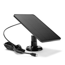 태양열충전기 휴대용 태양광 밧데리 보조 배터리 충전 패널 방수 태양 전지 usb 10w, 협력사, 검은색