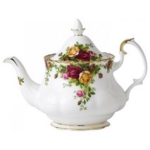 로얄알버트 황실장미 티폿0.8L, 꽃무늬/티폿0.8L