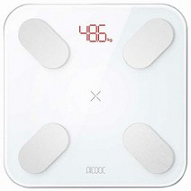 피쿡 스마트 체중계 14가지 신체 데이터측청, 화이트, CQ mini-2